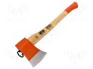 Axe; steel; 500mm; 1.03kg; wood (ash); Application: for splitting BAHCO