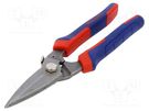 Cutters; universal; Features: ergonomic two-component handles Workpro