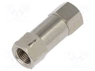 Check valve; Working press: 2÷8bar; nickel plated brass PNEUMAT