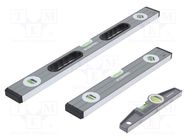 Level; with additional miter finder; 3pcs. Workpro