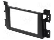 Radio frame; Suzuki; 2 DIN; black ACV