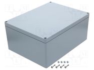 Enclosure: multipurpose; X: 310mm; Y: 600mm; Z: 110mm; ALN; aluminium FIBOX