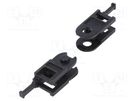 Bracket; E2.10; pivoting on both sides; for cable chain IGUS