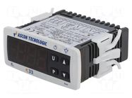 Module: regulator; NTC; temperature; SPST-NO; OUT 2: SPDT; on panel ASCON TECNOLOGIC