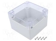 Enclosure: multipurpose; X: 120mm; Y: 120mm; Z: 90mm; polycarbonate GAINTA