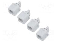 Stopper; plastic; 4pcs. SPELSBERG