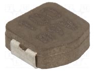 Inductor: ferrite; 10uH; Ioper: 2.2A; 222.8mΩ; ±20%; Isat: 3.5A KEMET