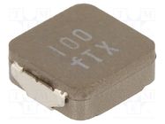 Inductor: ferrite; 10uH; Ioper: 7A; 34.1mΩ; ±20%; Isat: 10.5A KEMET