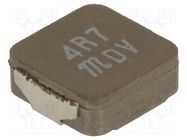 Inductor: ferrite; 4.7uH; Ioper: 10.3A; 15.9mΩ; ±20%; Isat: 14A KEMET