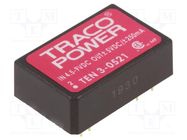 Converter: DC/DC; 3W; Uin: 4.5÷9V; Uout: 5VDC; Uout2: -5VDC; DIP24 TRACO POWER