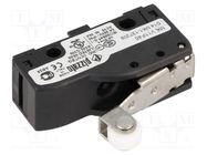 Microswitch SNAP ACTION; 6A/250VAC; 5A/24VDC; SPDT; ON-(ON); IP40 PIZZATO ELETTRICA