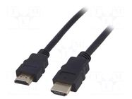 Cable; HDMI plug,both sides; HDMI 1.4; Support: 4K,UHD 2160p AKYGA