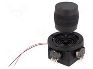 Joystick; 0÷5kΩ±5%,3- axes; Stabl.pos: 1; 5kΩ; -10÷80°C; ±5% OMTER TYXN