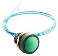 SWITCH, ROUND, GREEN