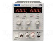 Power supply: programmable laboratory; Ch: 1; 0÷30VDC; 0÷3A; 1mV AIM-TTI