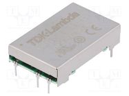 Converter: DC/DC; 10W; Uin: 24V; Uout: 12VDC; Uout2: -12VDC; DIP7; THT TDK-LAMBDA