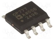 IC: operational amplifier; 700kHz; Ch: 1; SO8; tube; IB: 11nA Analog Devices