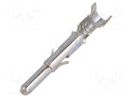 Contact; male; Universal MATE-N-LOK; brass; tinned; 0.5÷2mm2; bulk TE Connectivity