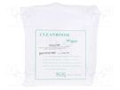 Cleaning cloth: cloth; Application: cleanroom; ESD; 100pcs. STATICTEC