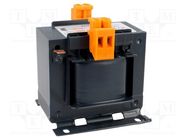 Transformer: mains; 100VA; 400VAC; 24V; Leads: terminal block; IP00 BREVE TUFVASSONS