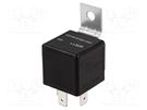Relay: electromagnetic; SPST-NO; Ucoil: 12VDC; 60A; automotive; 90Ω TE Connectivity
