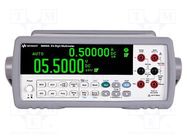 Benchtop multimeter; OLED; VDC: 100mV,1V,10V,100V,1kV; 20÷300kHz KEYSIGHT