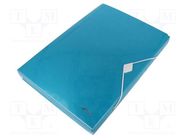Folder; A4; turquoise; Number of slots: 6 LEITZ