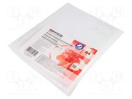 Documents sleeve; A4; 10pcs. OFFICE PRODUCTS