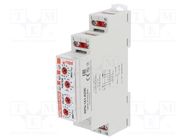 Module: current monitoring relay; AC current; 230VAC; SPDT; IP20 RELPOL