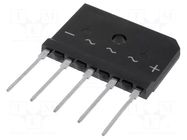 Bridge rectifier: three-phase; Urmax: 800V; If: 20A; Ifsm: 200A; THT DIOTEC SEMICONDUCTOR