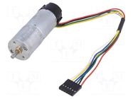 Motor: DC; with encoder,with gearbox; LP; 12VDC; 1.1A; 14rpm POLOLU