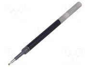 Ball pen refill; black PENTEL