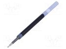 Ball pen refill; blue PENTEL
