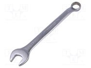 Wrench; combination spanner; 17mm; Overall len: 225mm; tool steel BAHCO