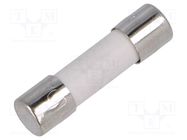 Fuse: fuse; time-lag; 12A; 250VAC; ceramic,cylindrical; 5x20mm CONQUER ELECTRONIC
