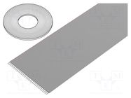 Wire: ribbon; 1.27mm; stranded; Cu; unshielded; PVC; grey; 91.5m 3M