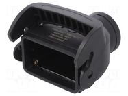 Enclosure for connectors: HDC; size 10B; for cable; Han-Eco® B HARTING
