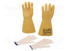 Electrically insulated gloves; Size: 11; 30kV SECURA