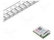 Module: WiFi; 15dBm; WiFi; Range: 200m; IEEE 802.11b/g/n; SMD u-blox