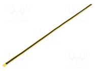 ESD shoe grounder; ESD; 600mm; 100pcs; black,yellow STATICTEC