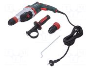 Fixing hammer; 1.1kW; 230VAC; 3.4J; 0÷2100rpm METABO