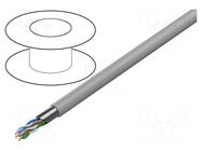 Wire; F/UTP; 4x2x23AWG; 6; wire; Cu; Insulation: FRNC; grey; 305m BELDEN