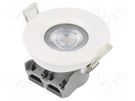 Lamp: LED spotlight; 220/240VAC; 5W; neutral white; 36°; 4000K TUNGSRAM
