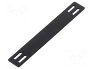 Label; polyamide; black; -40÷85°C; leaded; W: 9mm; L: 63mm HELLERMANNTYTON