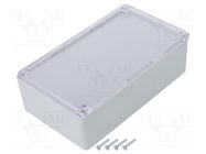 Enclosure: multipurpose; X: 95mm; Y: 160mm; Z: 49mm; COFFER TP; ABS 