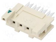 Connector: wire-board; plug; female; PIN: 4; DF1; straight; IDC; 1x4 HIROSE