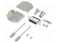 D-Sub; PIN: 15; female; straight; screw terminal; for cable; 11.5mm Amphenol Communications Solutions