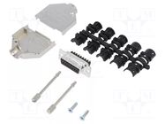 Connector: D-Sub; PIN: 15; female; straight; screw terminal AMPHENOL COMMUNICATIONS SOLUTIONS