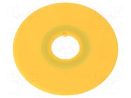 Warning plate; 16mm; Ømount.hole: 16mm; Ø: 60mm IDEC