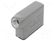 Enclosure for connectors: HDC; angled; size D16A; for cable; M20 DEGSON ELECTRONICS
